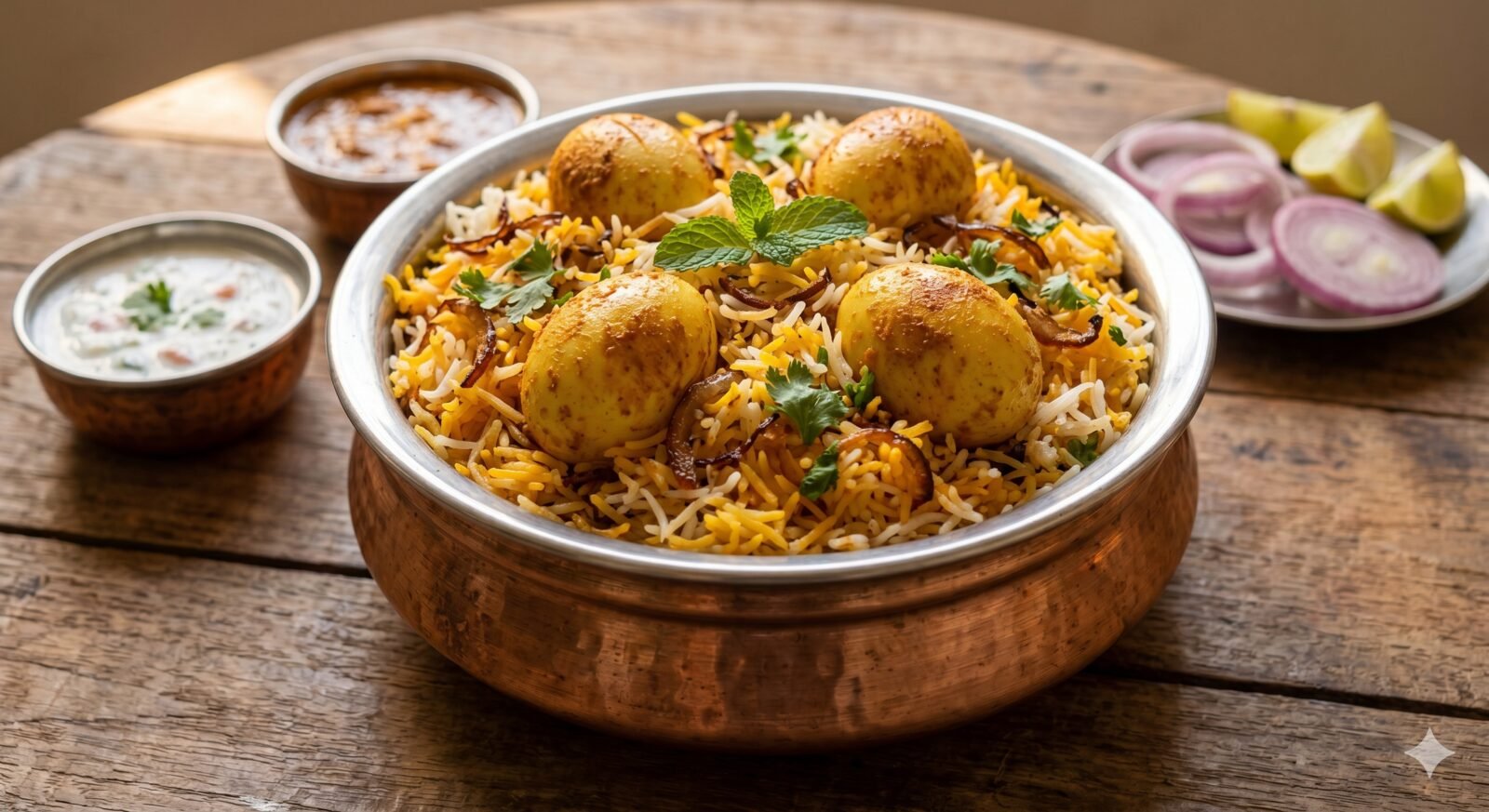 Authentic Hyderabadi Egg Biryani Recipe — Step by Step 2026