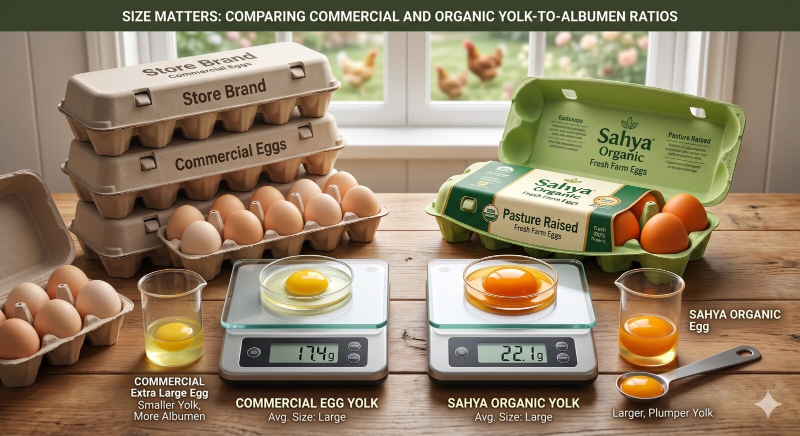 Egg freshness science