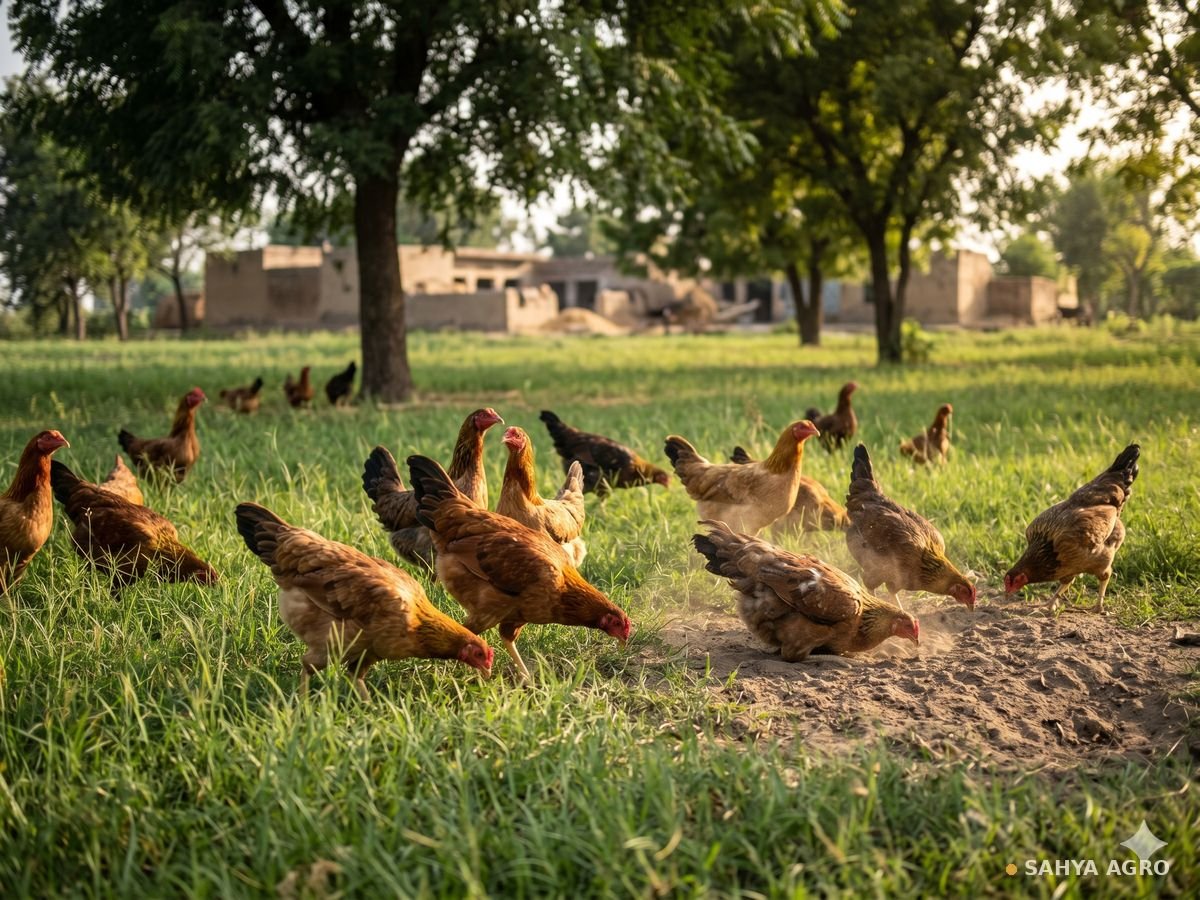 Free-range vs caged