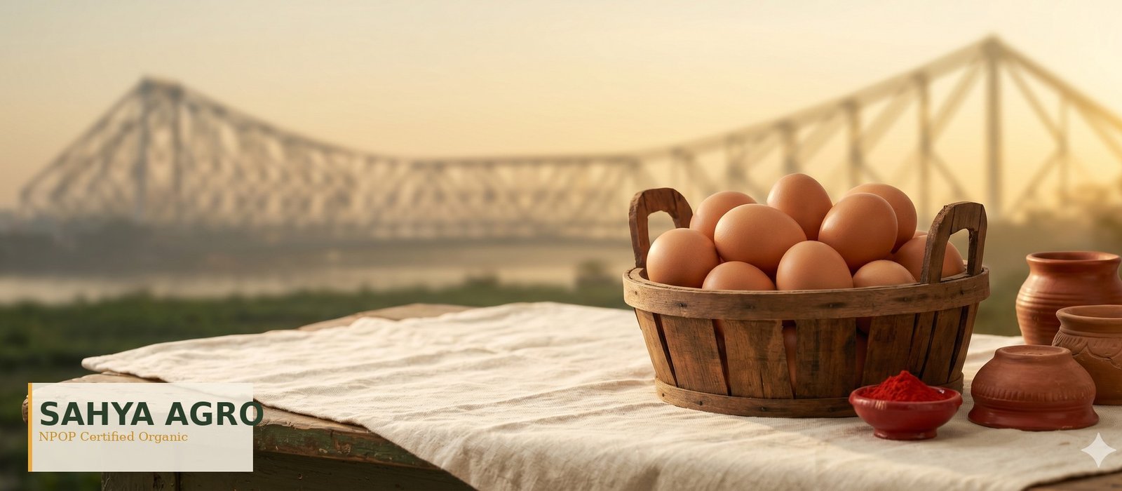 Sahya Agro — Kolkata organic eggs delivery
