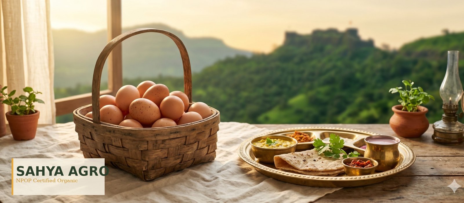 Sahya Agro — Pune organic eggs delivery